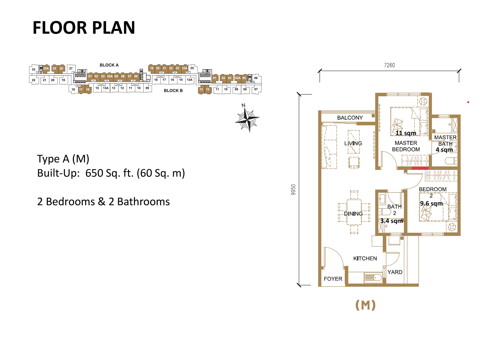 MH Platinum 3 Layout Plan